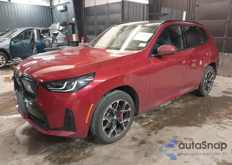 2025 BMW X3 30 xDrive из США, поврежденный, VIN 5UX53GP03S9Y61200